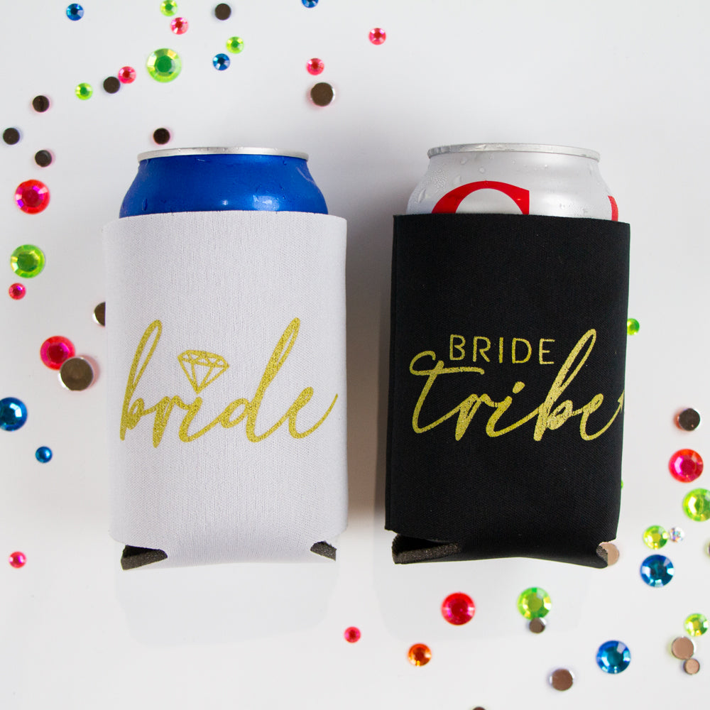 Bride, Bride Tribe Can Coolers