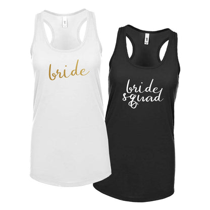 Bride - Bride Squad Cursive (9) & (19) Sweatshirt