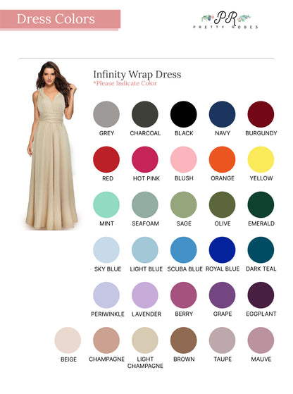Olive Bridesmaid Infinity Dress