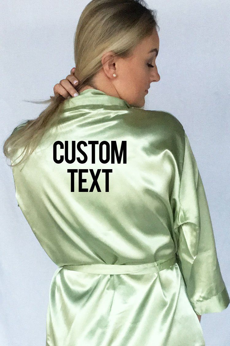 Custom Robe in 40 Plus Colors