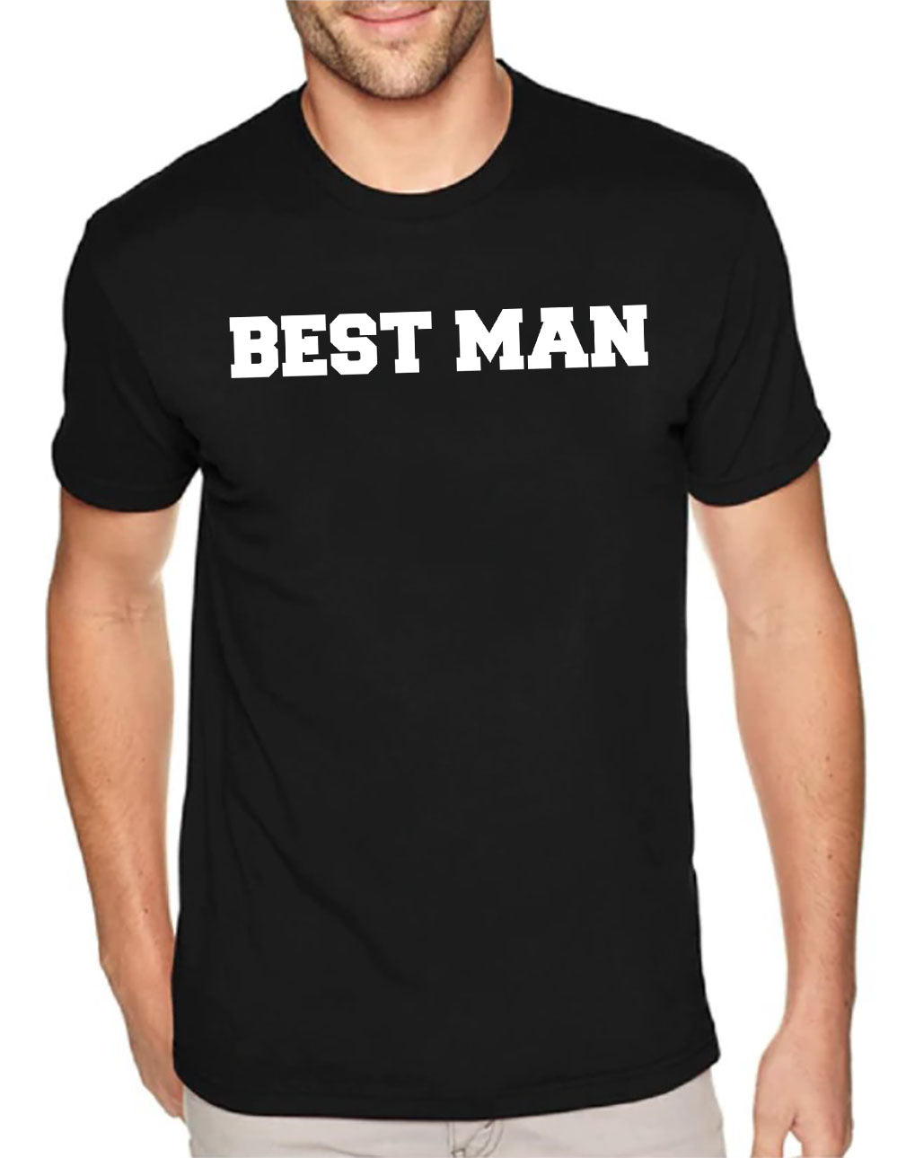 Groom, Groomsman, Best Man Crewneck Tee