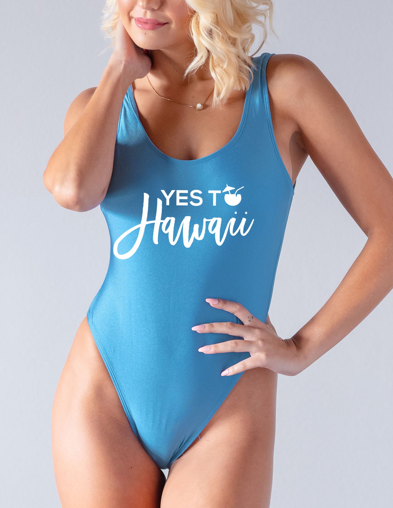 I Said Yes, Yes to Hawaii Bachelorette Swimsuits