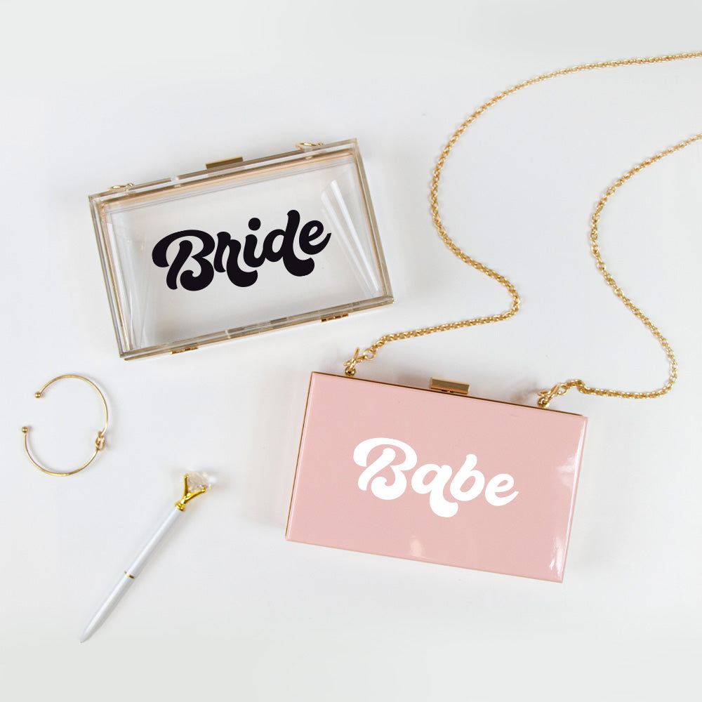 Bride, Babe Acrylic Box