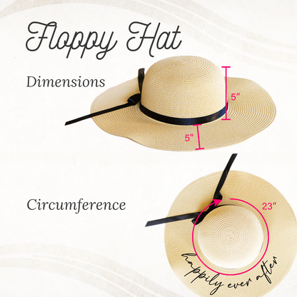 Floppy Hat for the Bride To Be