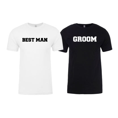 Groom, Groomsman, Best Man Crewneck Tee