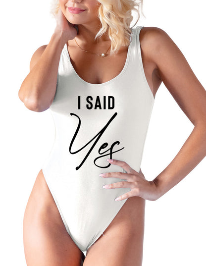 I Said Yes, So We Said Miami Bachelorette Swimsuits