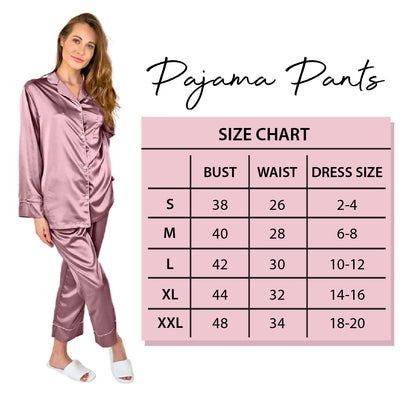 Pajama Pant Set - Gold