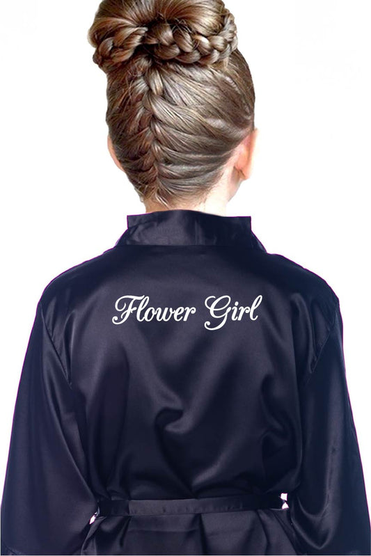 Elegant Style - Kids Flower Girl Robe