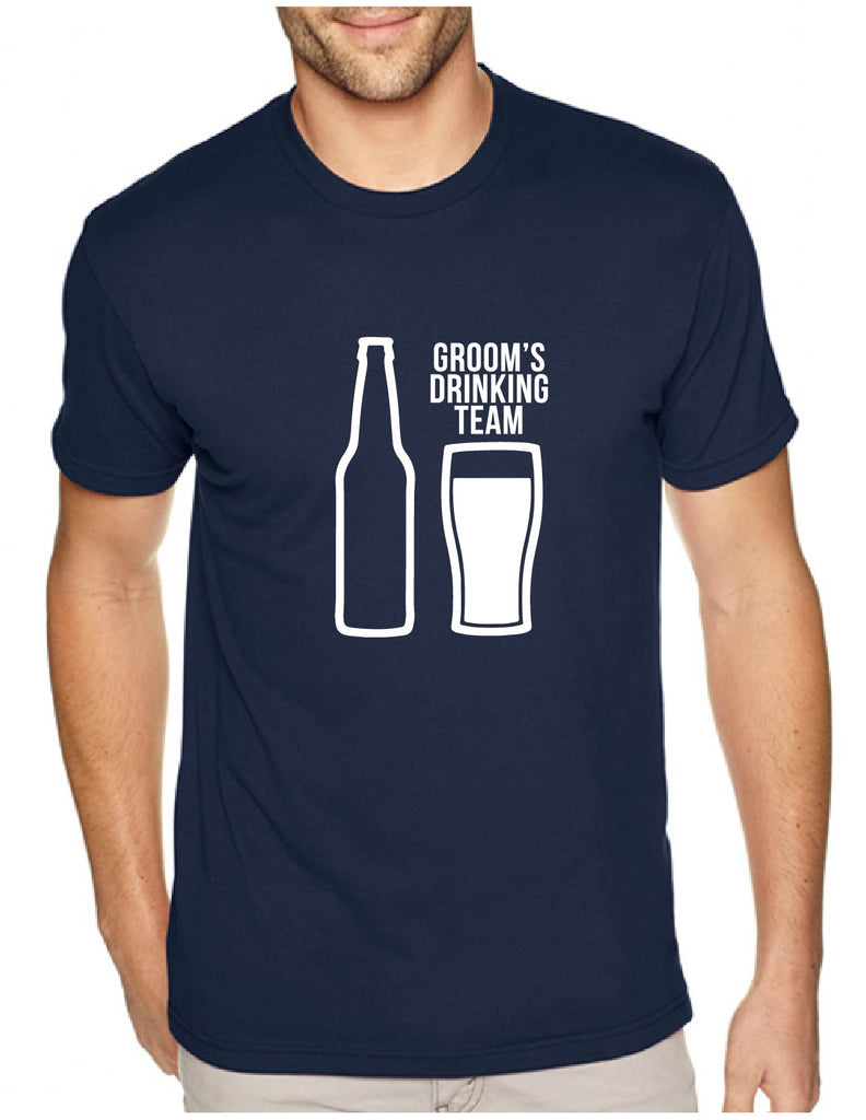 Groom's Drinking Team Men's Tee (352)