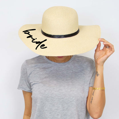 Bride, Bride's Babe Bachelorette Floppy Hat