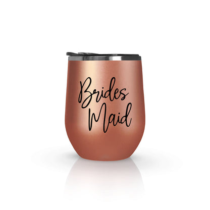 Bride, Bride's Babe, Babe of Honor, Bride Tribe Wine Tumbler Favors