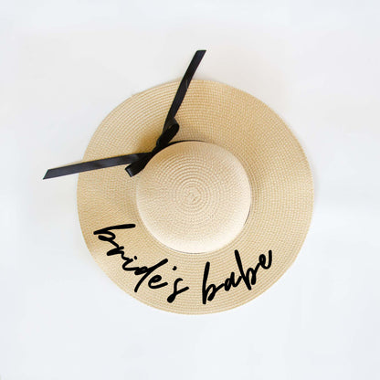 Bride, Bride's Babe Bachelorette Floppy Hat