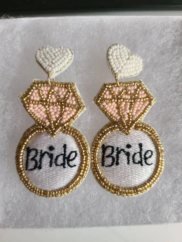 Diamond  Bride Earrings image