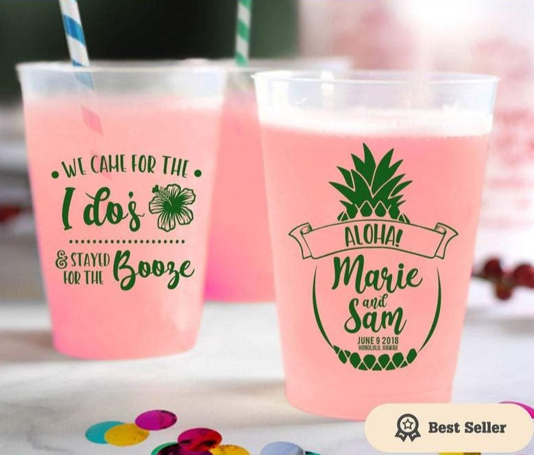 Wedding Frosted Cups (120)
