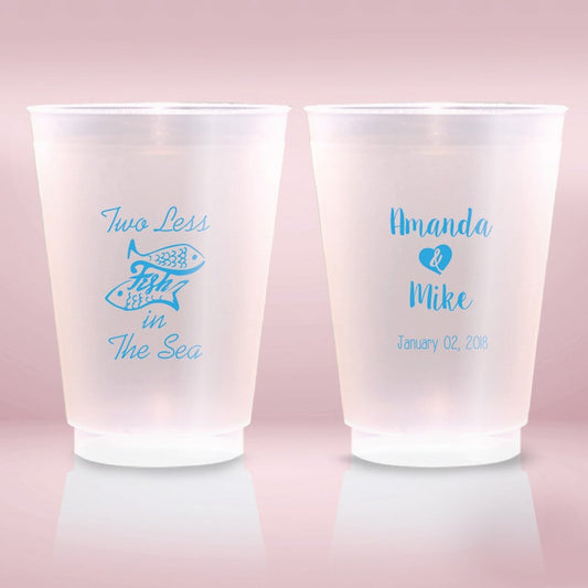 Two Less Fish In The Sea Wedding Favor Cups (140)