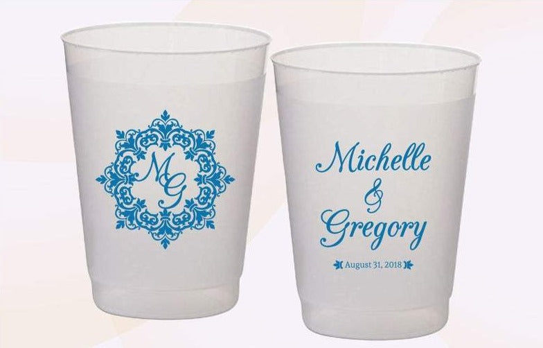 Frosted Wedding Cups (225)