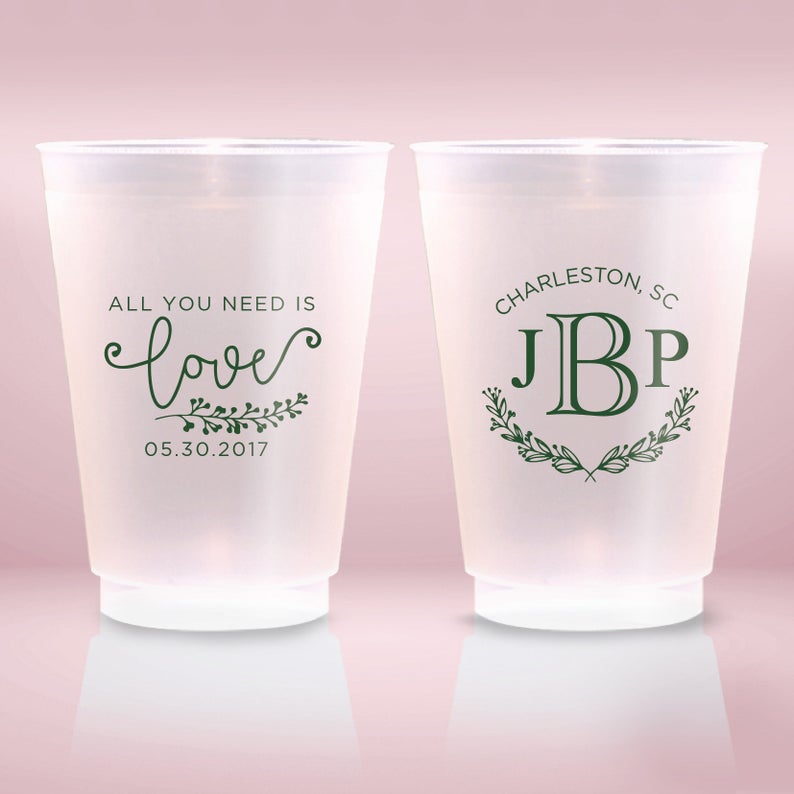 All You Need Is Love Wedding Cups (8)