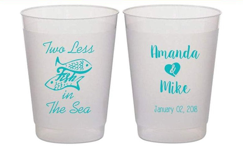 Two Less Fish in the sea (140) - Frosted Cups