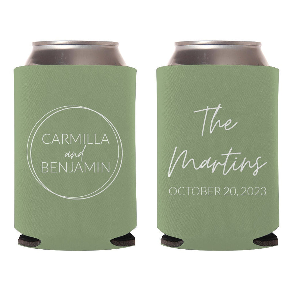 Wedding Koozies Pretty Robes