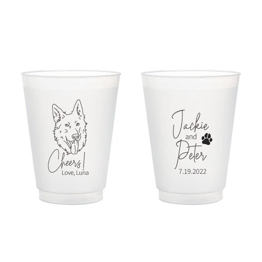 Pet Wedding Frosted Cups (79)