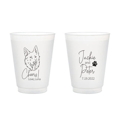 Pet Wedding Frosted Cups (79)