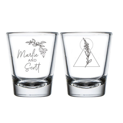 Custom Wedding Shot Glass Favors (365)