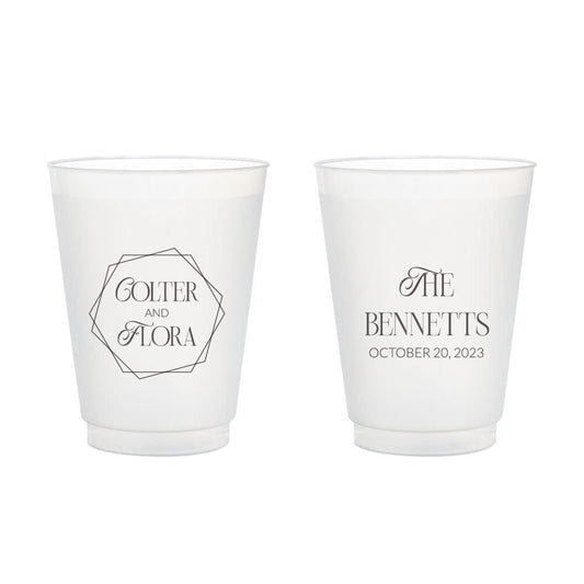 Custom Frosted Cups Wedding Gifts (377)