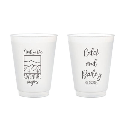 Custom Frosted Cups Wedding Favors (379)