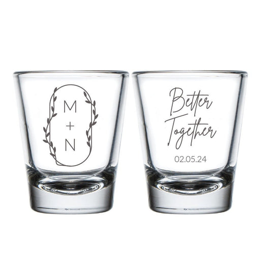 Custom Shot Glass Wedding Favor (382)