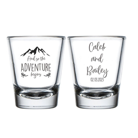 Customized Wedding Shot Glasses (381)