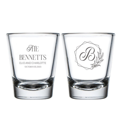 Personalized Wedding Shot Glasses (376)