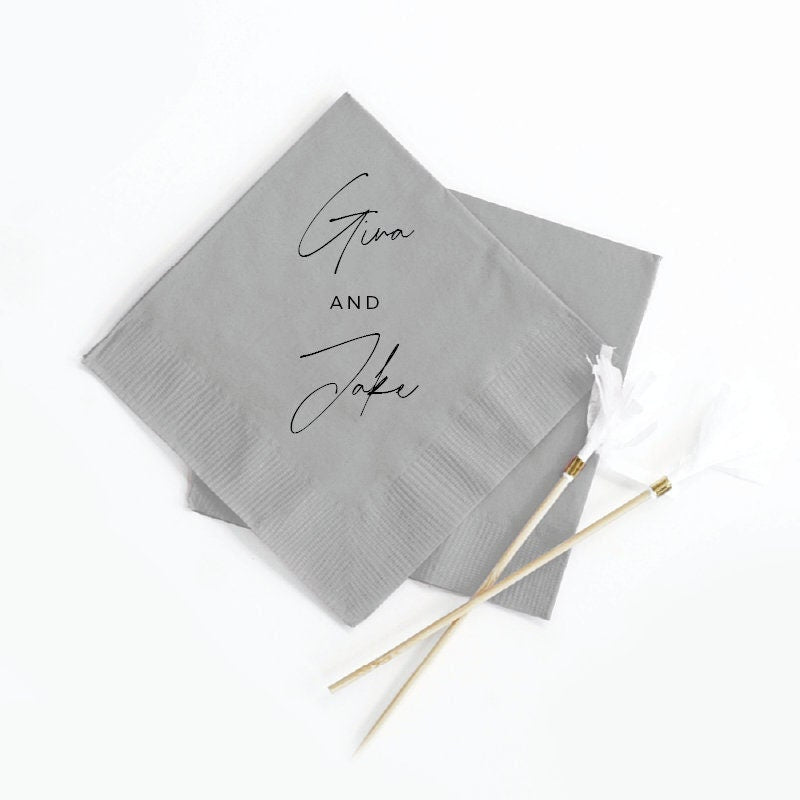 Personalized Cocktail Napkins (15)