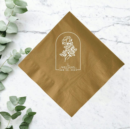 Personalized Wedding Napkins (2)