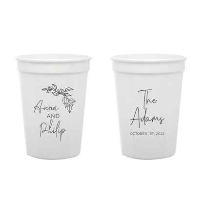 Plastic Cups Wedding Favors (367)