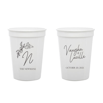 Personalized Wedding Stadium Cups Favors (371)