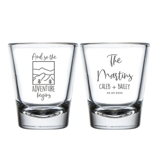 Custom Wedding Shot Glasses (380)