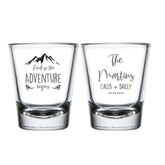 Custom Shot Glass Wedding Favor (378)