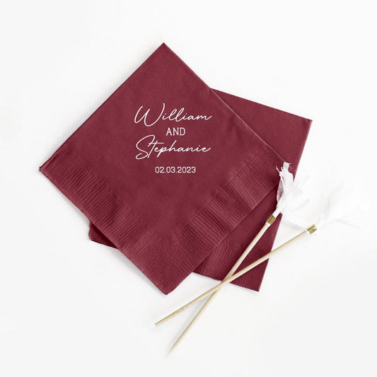 Wedding Beverage Napkins (28)