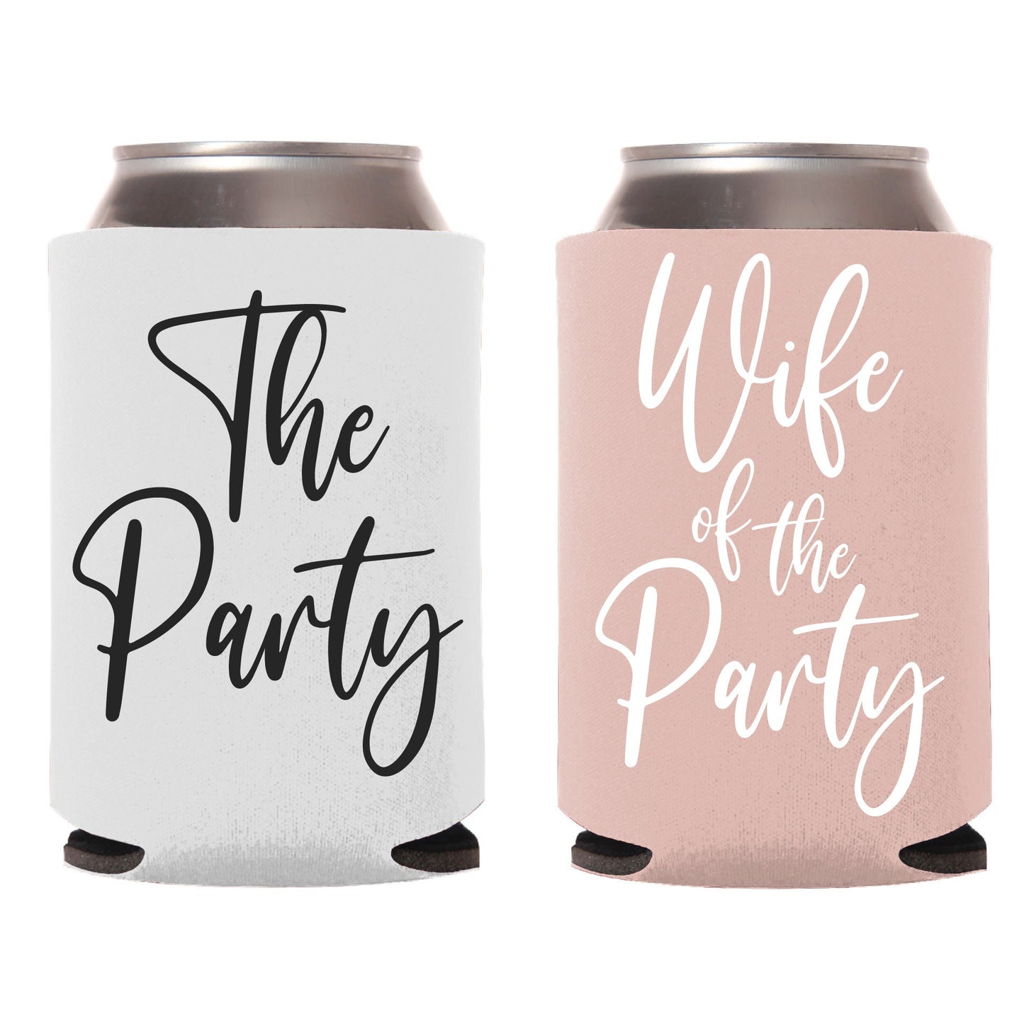 Wife of the Party Bachelorette Party Can Coolers (145)