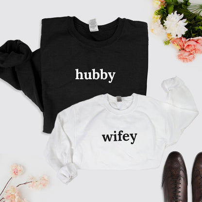 Cozy 'Hubby & Wifey' Sweaters