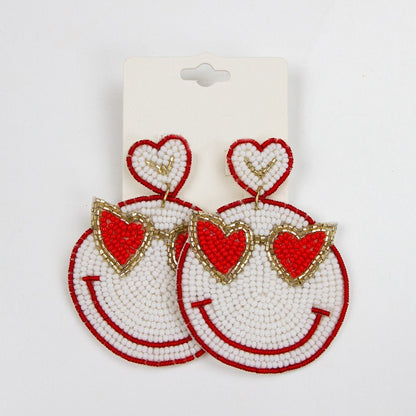 Galentine's Day Beaded Earrings