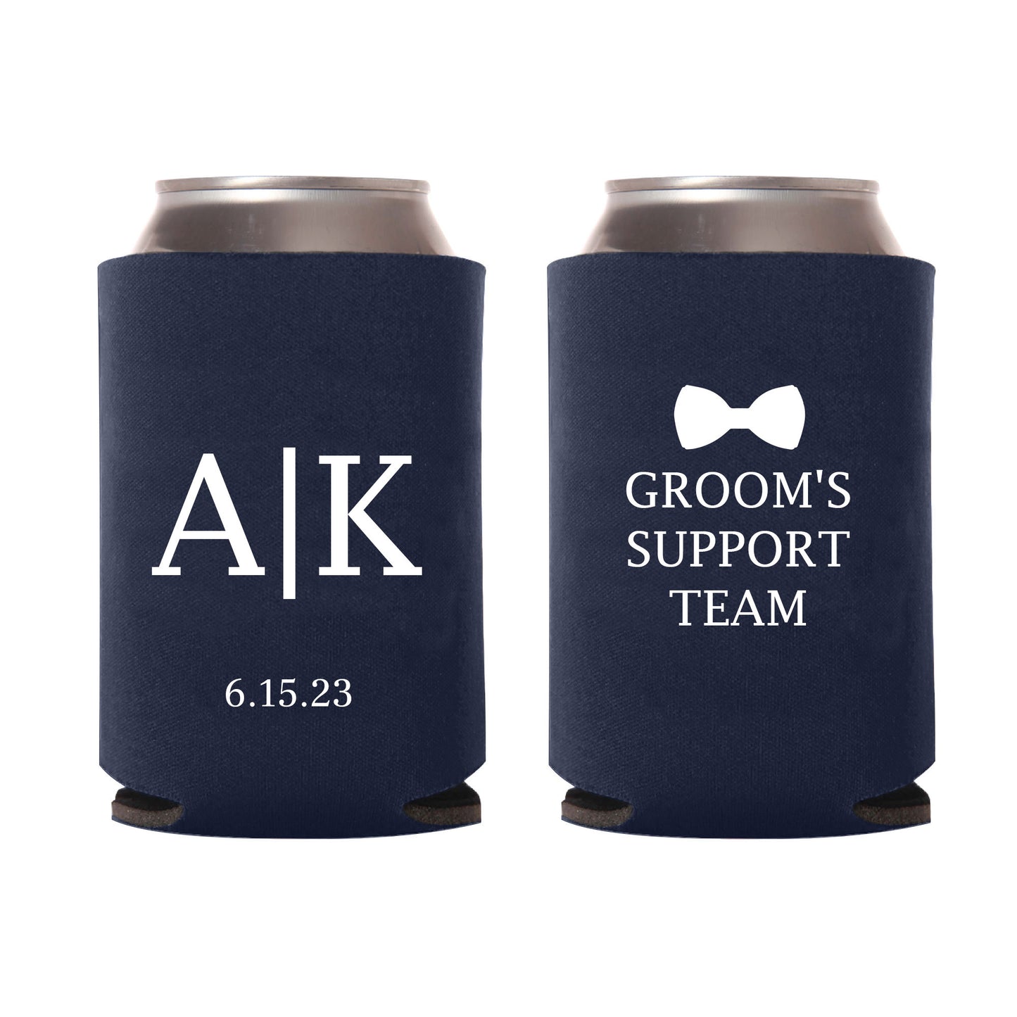 Groom's Support Team Can Coolers (168)
