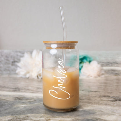 Bridal Party Glass Coffee Cup