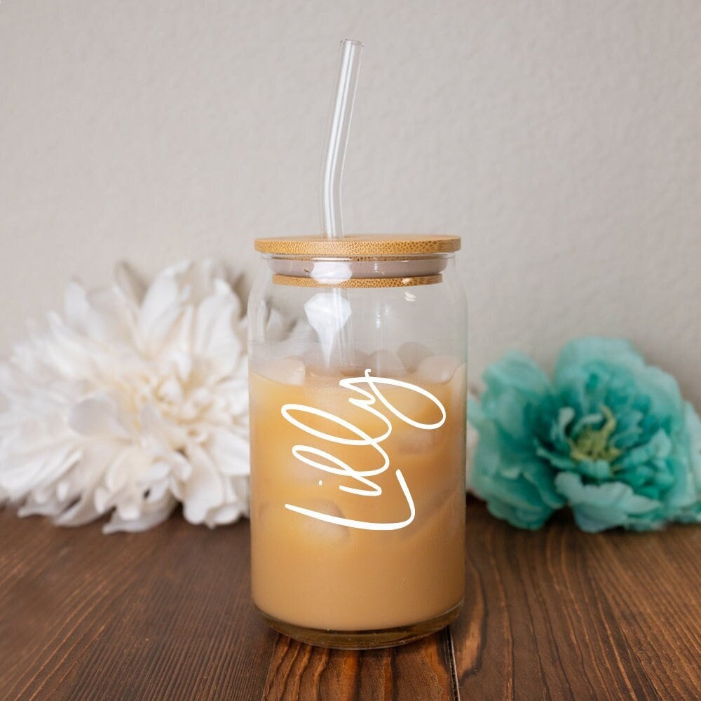 Personalized Glass Tumbler Favor