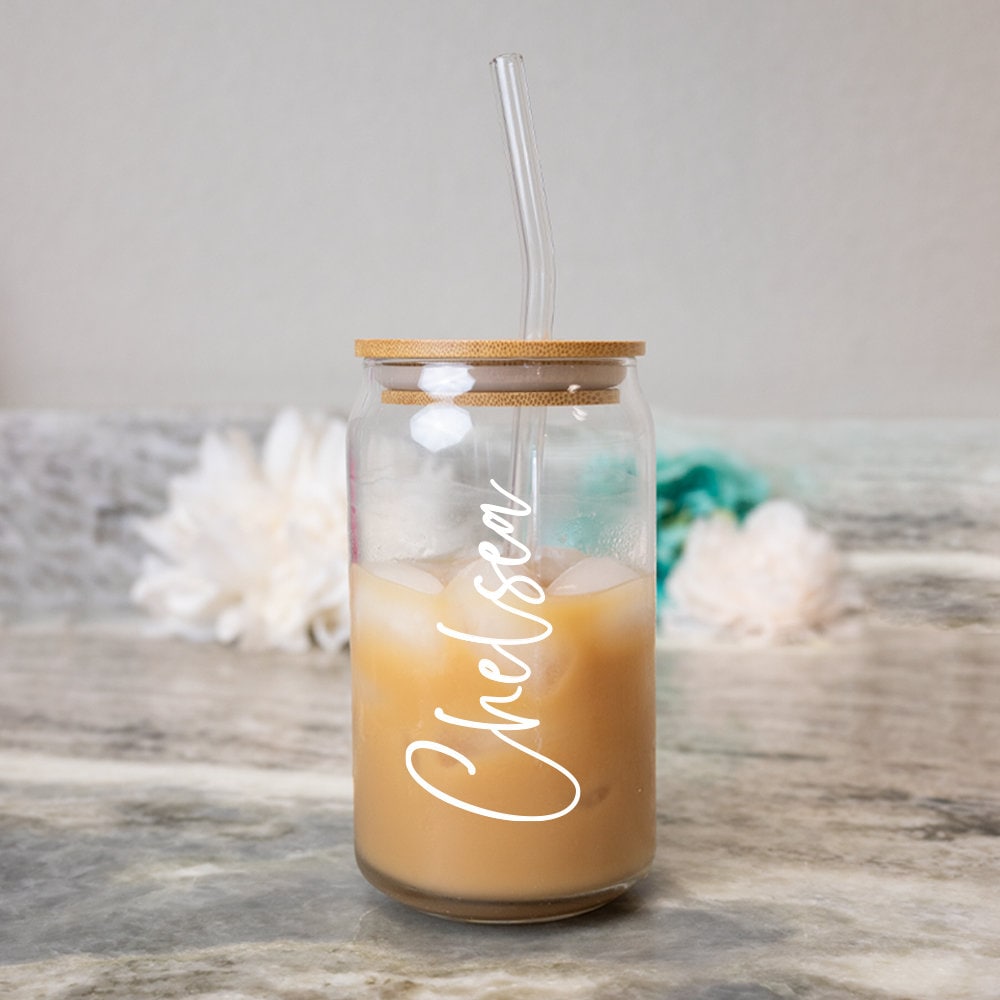 Personalized Glass Tumbler Favor