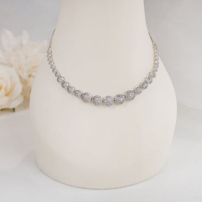 Delicate Bridal Necklace Set