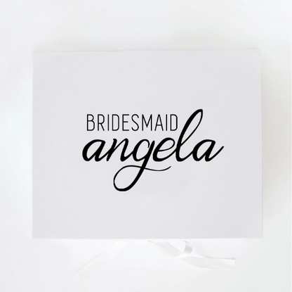 Bridesmaid Box - Style S
