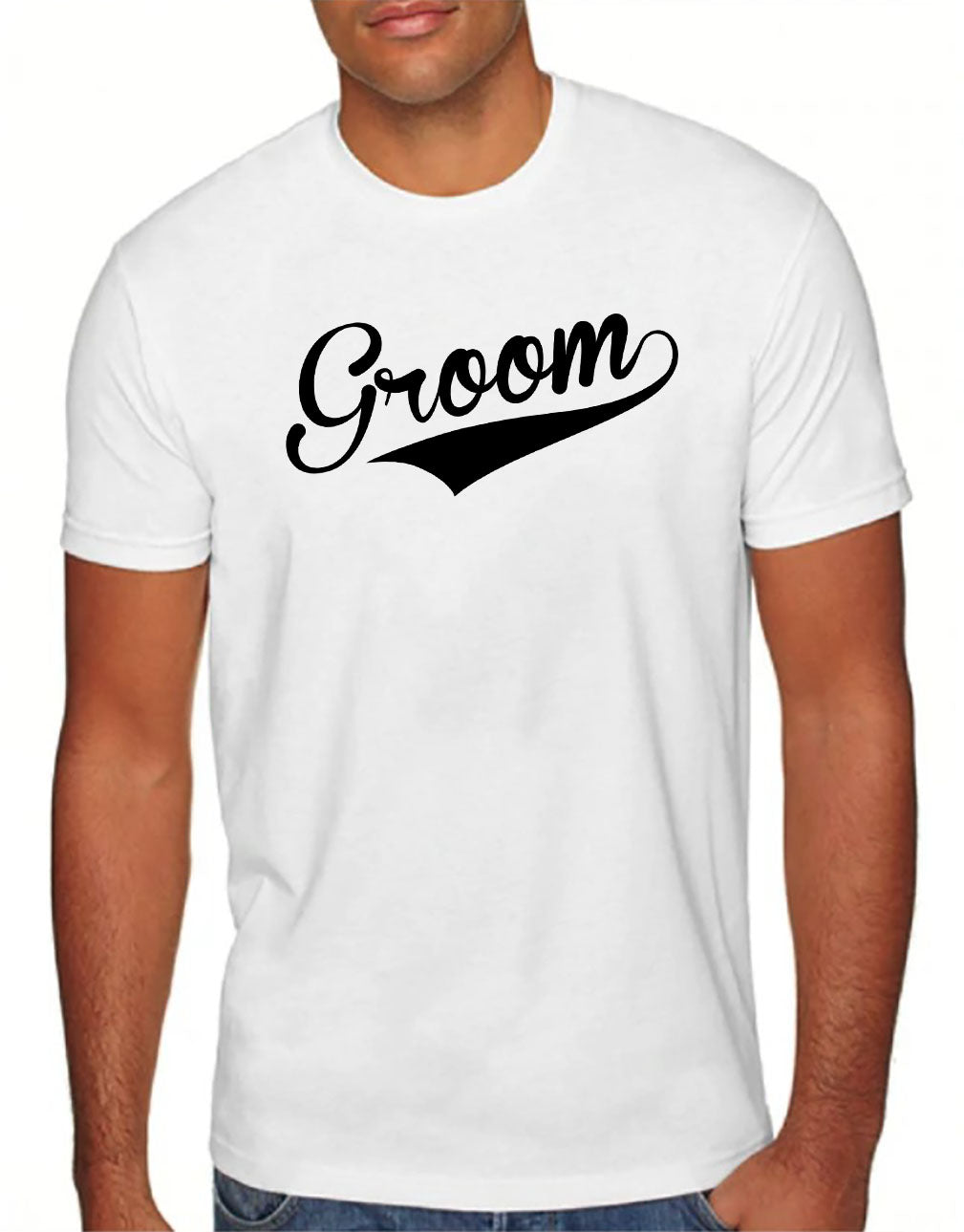 Groom, Groomsman Sporty Style Bachelor Tee