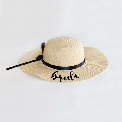 Bride Tribe Floppy Hats