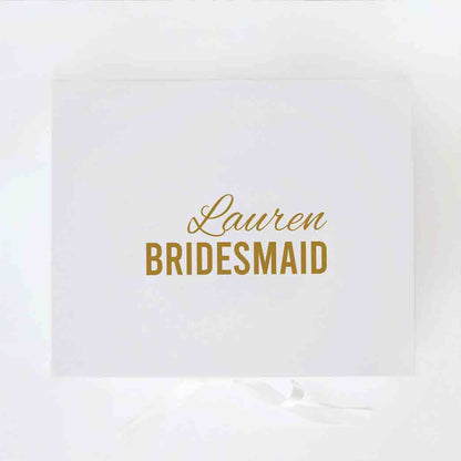 Bridesmaid Wedding Box - Style 8